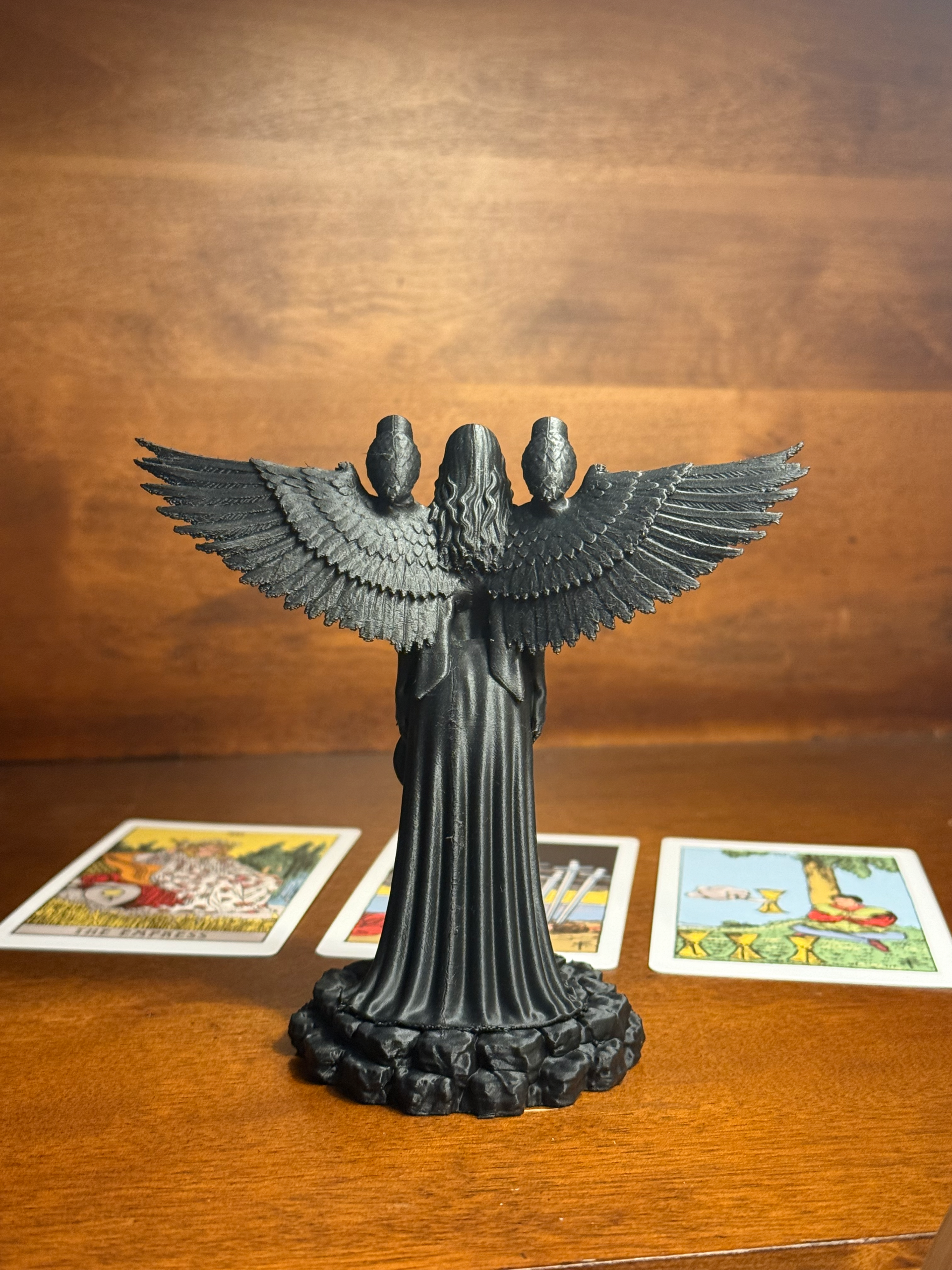 Lilith Statue | Dark Goddess Altar Figure | Occult Gothic Goddess Sculpture - Image 5