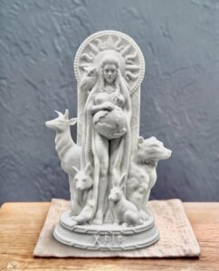 Gaia Devotional Statue
